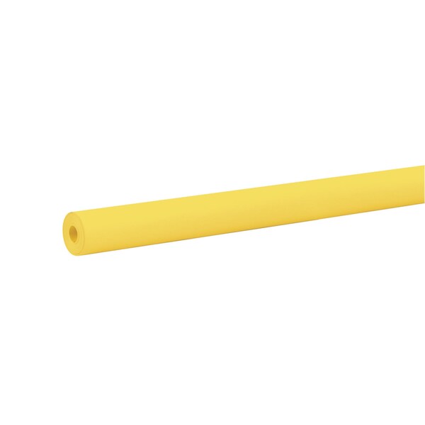 Rainbow Colored Kraft Duo-Finish Paper, Canary, 36 x 100ft